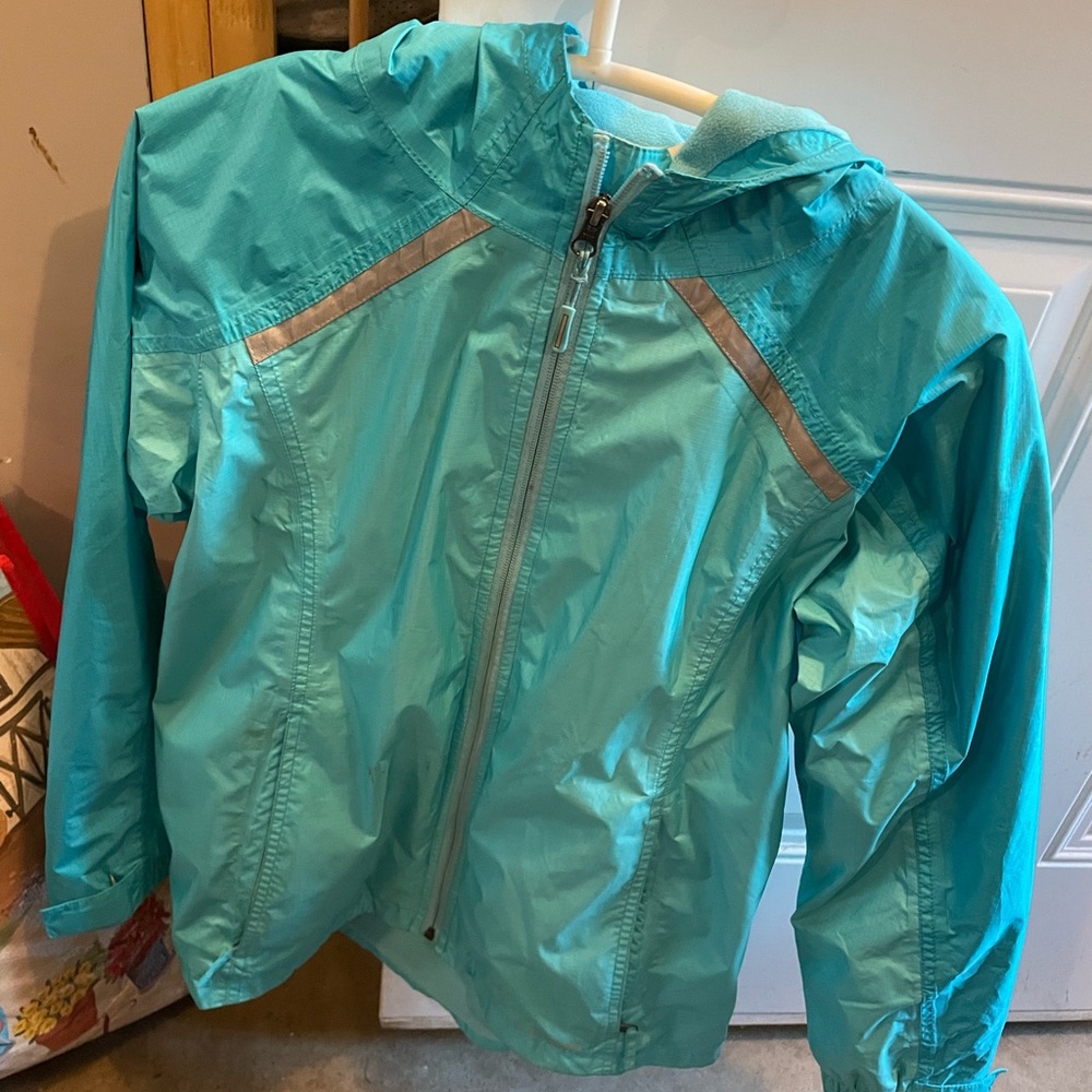 Girls LL Bean rain coat